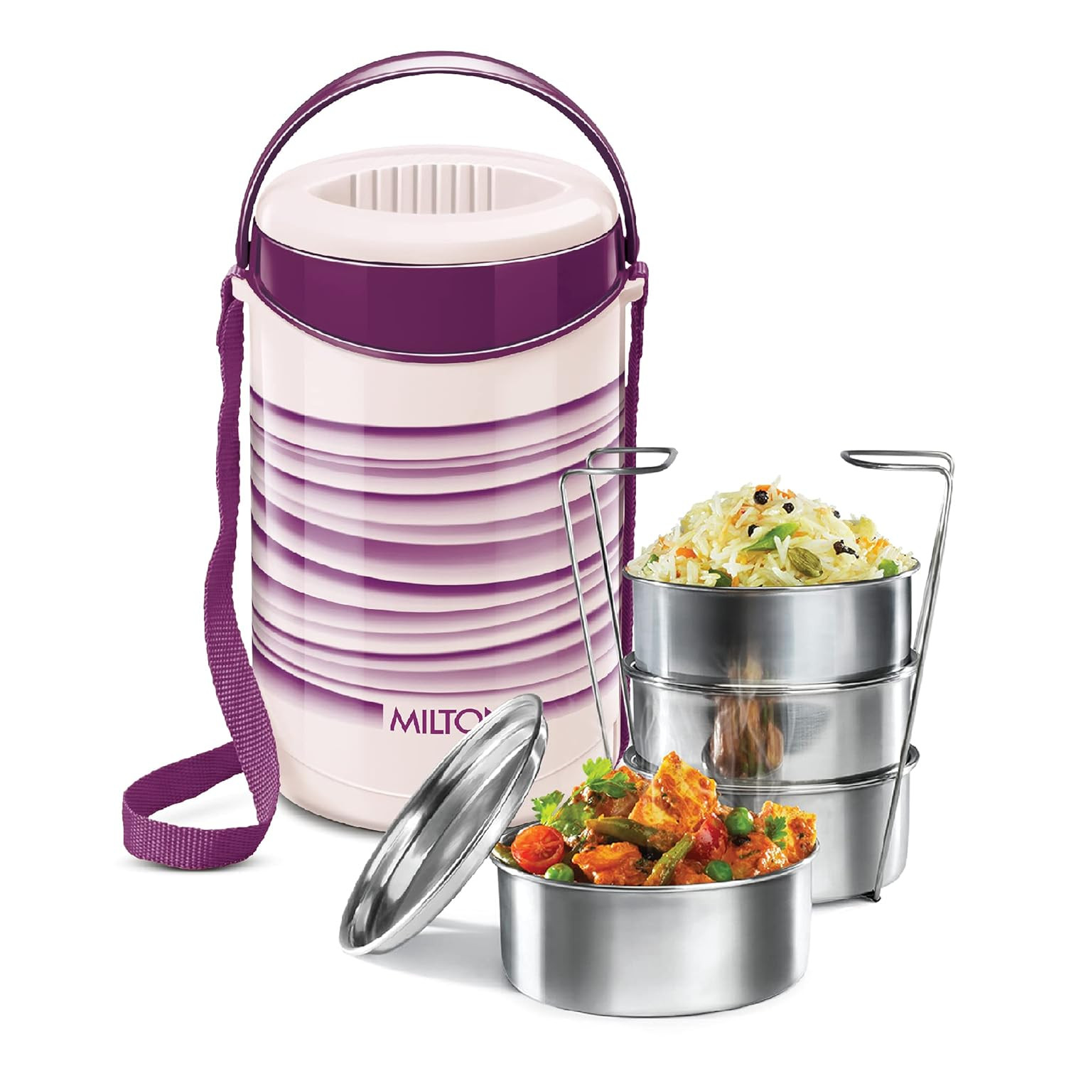 ECONA 1200ML 4 CONTAINER PURPLE (AM-EC4C1200PU563-BM)