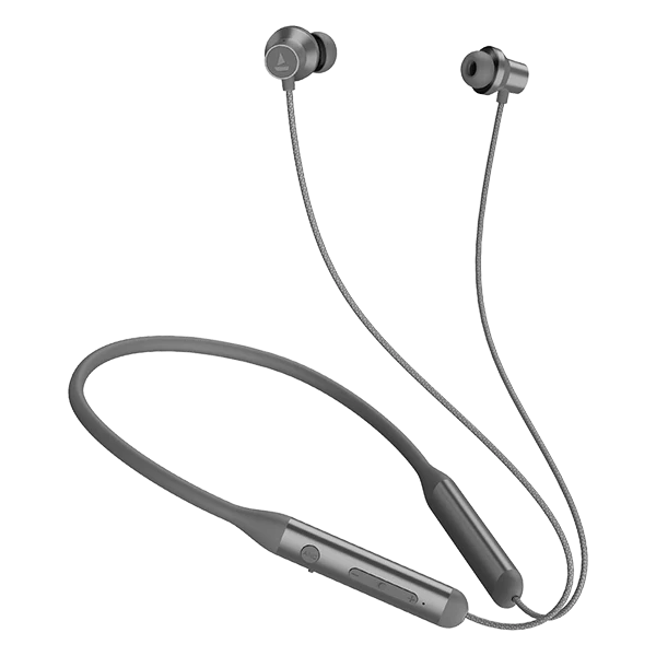 BOAT ROCKERZ 333ANC NEACKBAND GREY  (AM-BR333ANCNBGRY1085-RNA)