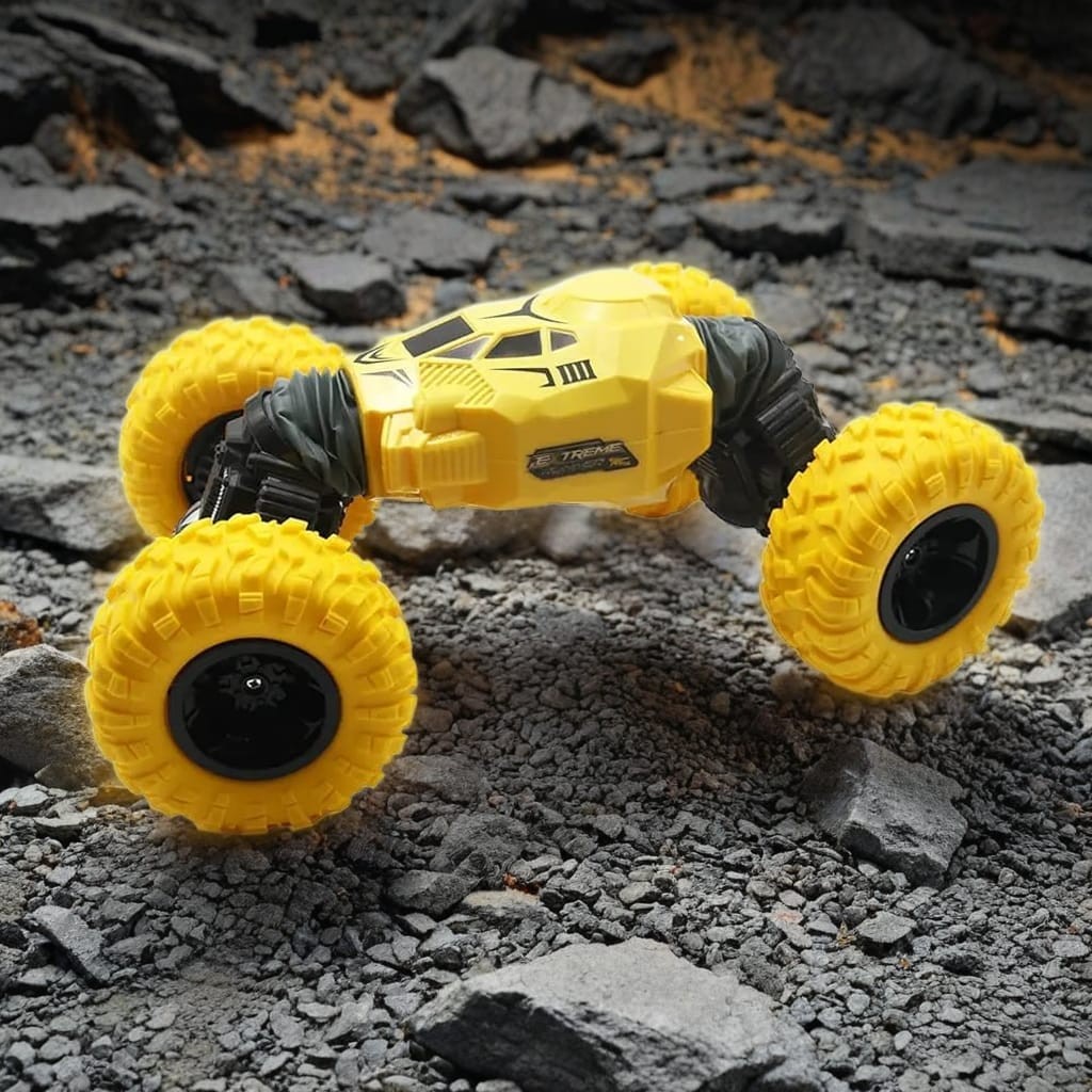 MOKA 360° Double-Sided Stunt RC Car AM00904NT ⚡ 4WD Rechargeable Remote Control Car | Dual-Sided Flip Design | Off-Road Monster Tyres