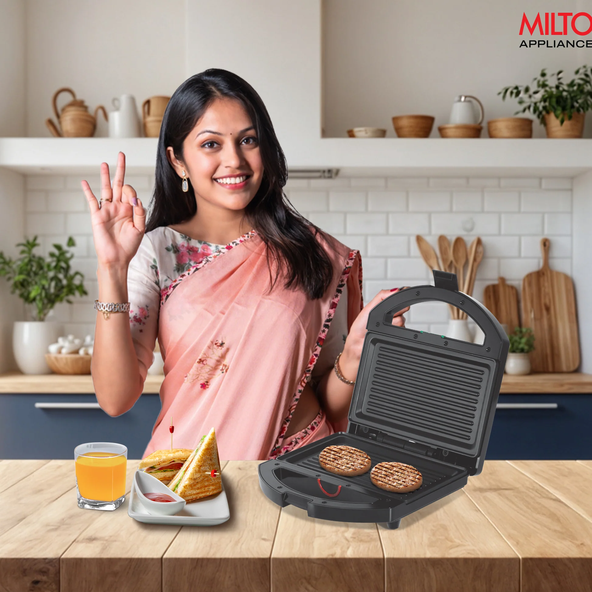 Sandwich Griller HSG044 AM-HSG044-BM