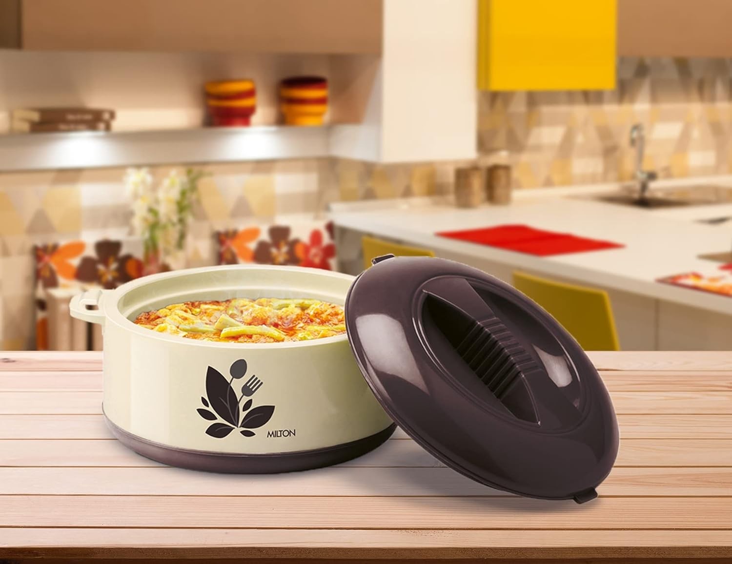 ORCHID 1500 CASSEROLE DARK BROWN  (AM-ORCC1500DB448-BM)